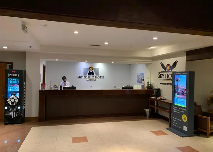 Apart-hotel em Gramado, padrão 4 estrelas, no centro